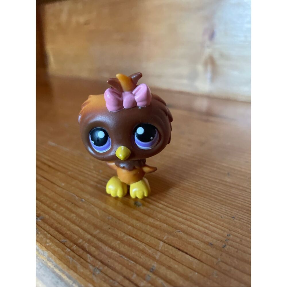 Littlest Pet Shop #354 brown owl